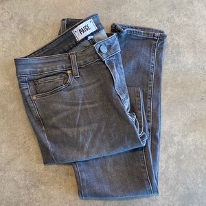 Grey Paige Verdugo Ultra skinny jeans